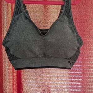 Puma Gray Sports Bra
